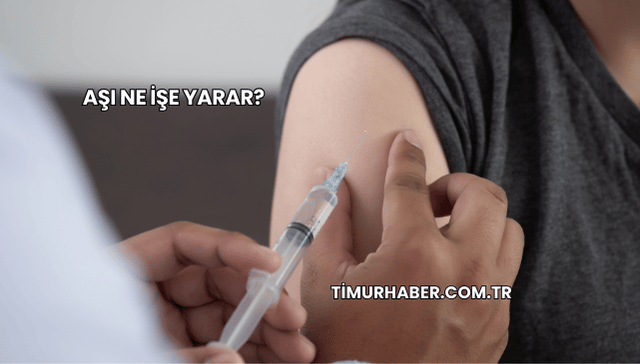 Aşı Ne İşe Yarar?
