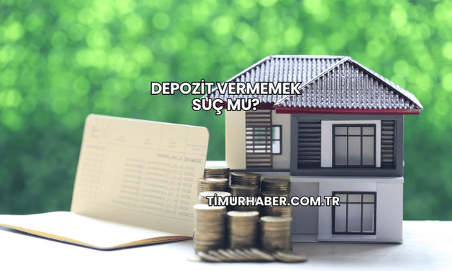 Depozit Vermemek Suç mu?