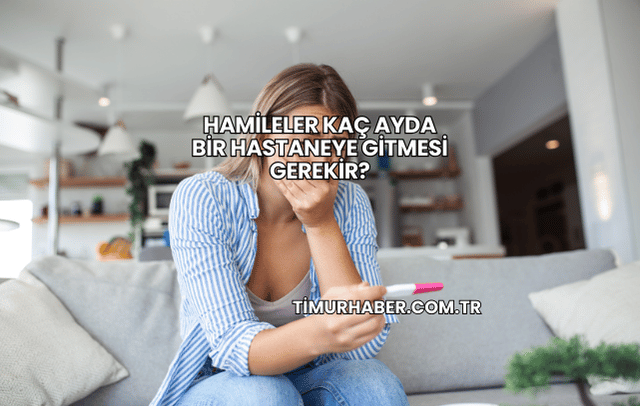 Hamileler Kaç Ayda Bir Hastaneye Gitmesi Gerekir?