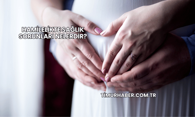 Hamilelikte Sağlık Sorunları Nelerdir?