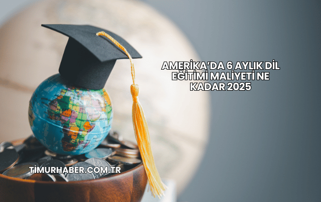 Amerika’da 6 Aylık Dil Eğitimi Maliyeti Ne Kadar 2025