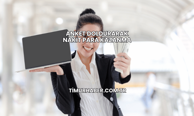 Anket Doldurarak Nakit Para Kazanma