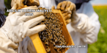 Arıcılık Yatırım Maliyeti 2025