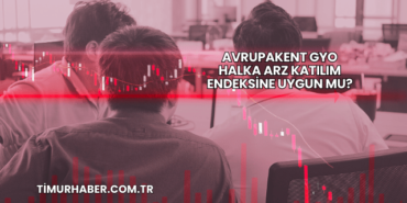 Avrupakent GYO Halka Arz Katılım Endeksine Uygun mu?