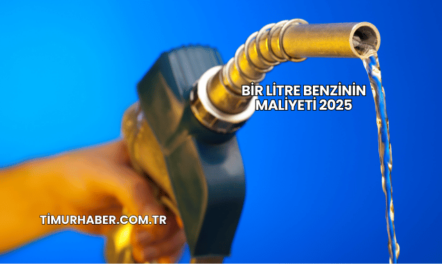 Bir Litre Benzinin Maliyeti 2025