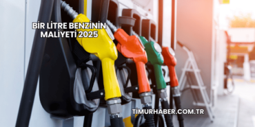 Bir Litre Benzinin Maliyeti 2025