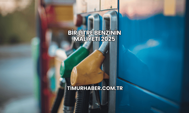 Bir Litre Benzinin Maliyeti 2025