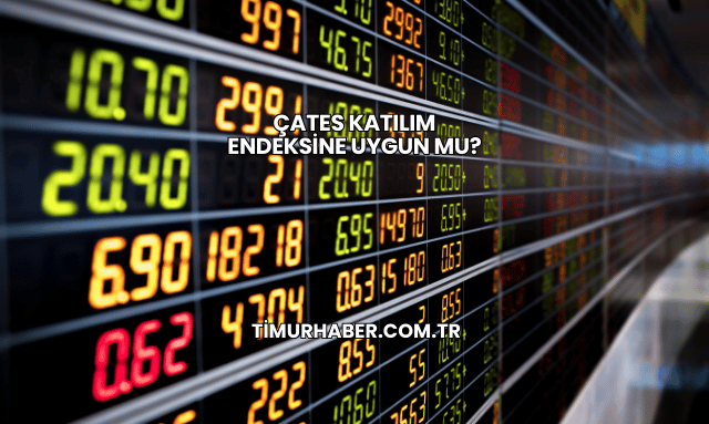 ÇATES Katılım Endeksine Uygun mu?
