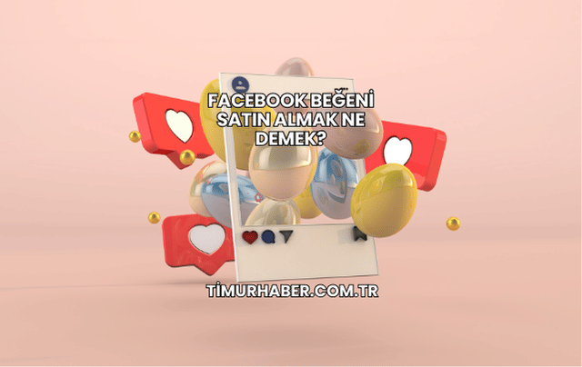 Facebook Beğeni Satın Almak Ne Demek?