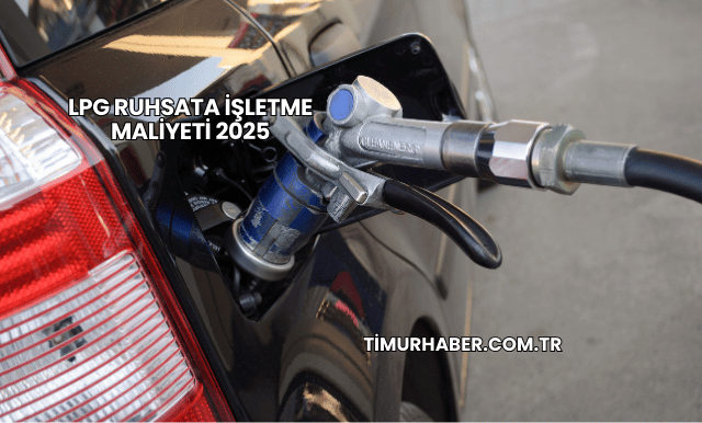 LPG Ruhsata İşletme Maliyeti 2025