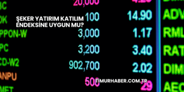 Şeker Yatırım Katılım Endeksine Uygun mu?