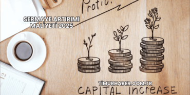 Sermaye Artırımı Maliyeti 2025