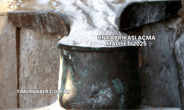 Un Fabrikası Açma Maliyeti 2025 