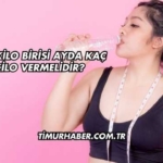 100 Kilo Birisi Ayda Kaç Kilo Vermelidir?
