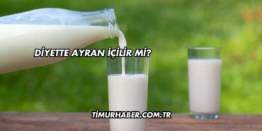 Diyette Ayran İçilir mi?