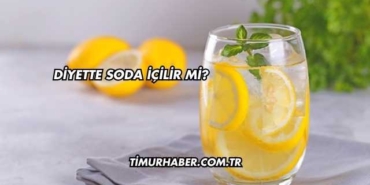 Diyette Soda İçilir mi?