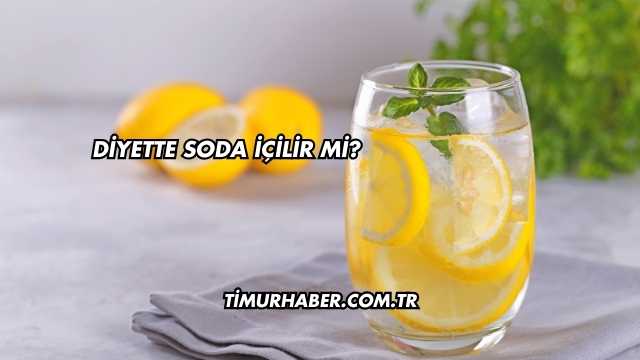 Diyette Soda İçilir mi?