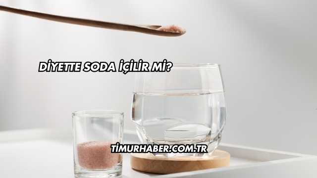 Diyette Soda İçilir mi?